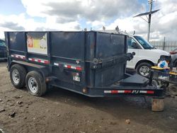 Salvage trucks for sale at San Martin, CA auction: 2015 PJ Dump Trailer