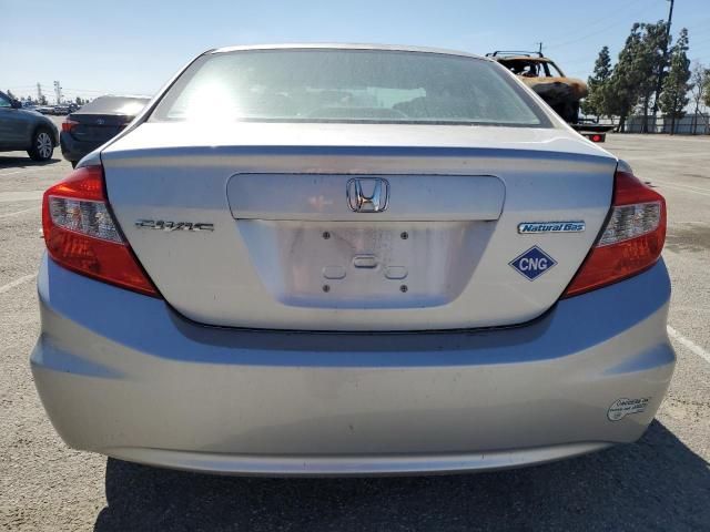 2012 Honda Civic Natural GAS