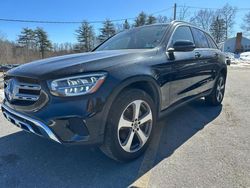 Salvage cars for sale at North Billerica, MA auction: 2021 Mercedes-Benz GLC 300 4matic