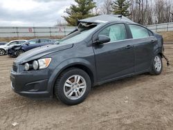 Salvage cars for sale at Davison, MI auction: 2014 Chevrolet Sonic LT