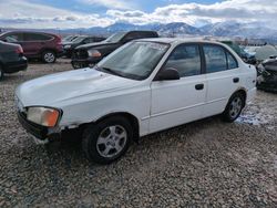 Hyundai salvage cars for sale: 2002 Hyundai Accent GL