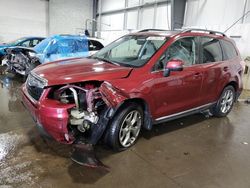 Salvage cars for sale at Ham Lake, MN auction: 2015 Subaru Forester 2.5I Touring