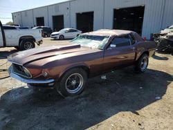 Salvage cars for sale at Jacksonville, FL auction: 1969 Ford Mustang