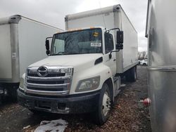 Salvage trucks for sale at New Britain, CT auction: 2015 Hino 258 268