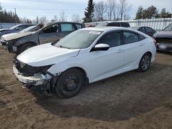 Honda salvage cars for sale: 2020 Honda Civic EX