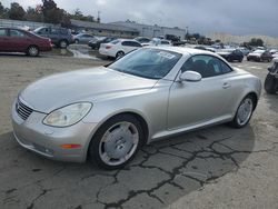 Salvage cars for sale at Martinez, CA auction: 2002 Lexus SC 430