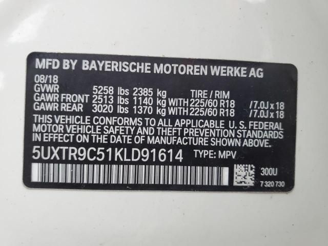 2019 BMW X3 XDRIVE30I