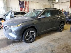 Salvage cars for sale at Mcfarland, WI auction: 2022 Hyundai Tucson Limited