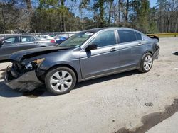 Salvage cars for sale from Copart Greenwell Springs, LA: 2009 Honda Accord EXL