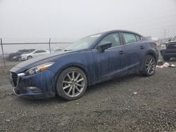 Carros salvage a la venta en subasta: 2018 Mazda 3 Touring