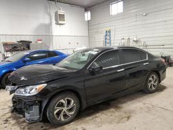 Carros salvage sin ofertas aún a la venta en subasta: 2016 Honda Accord LX