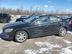 Salvage cars for sale at Leroy, NY auction: 2016 Volvo S60 Premier