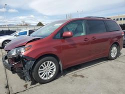 Carros salvage a la venta en subasta: 2013 Toyota Sienna XLE