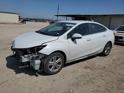 Salvage cars for sale at Temple, TX auction: 2016 Chevrolet Cruze LT