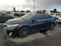 Salvage cars for sale at Miami, FL auction: 2015 Toyota Avalon XLE