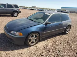 Carros salvage a la venta en subasta: 1995 Honda Civic DX