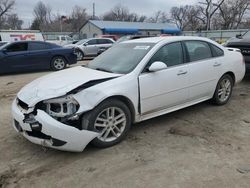 Salvage cars for sale at Wichita, KS auction: 2016 Chevrolet Impala Limited LTZ