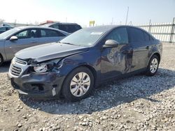 Salvage cars for sale at Cahokia Heights, IL auction: 2015 Chevrolet Cruze LS