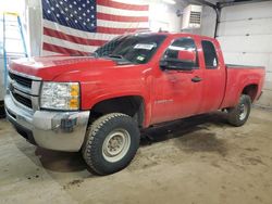 Salvage trucks for sale at Lyman, ME auction: 2008 Chevrolet Silverado K2500 Heavy Duty