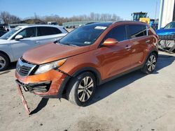 Salvage cars for sale at Duryea, PA auction: 2011 KIA Sportage EX