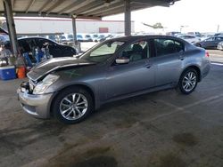 Salvage cars for sale at Hayward, CA auction: 2009 Infiniti G37