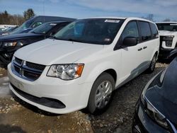 Salvage cars for sale at Candia, NH auction: 2019 Dodge Grand Caravan SE