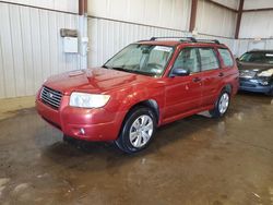 Subaru salvage cars for sale: 2008 Subaru Forester 2.5X