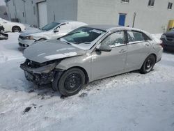 Salvage cars for sale at Cookstown, ON auction: 2022 Hyundai Elantra SEL