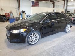 Salvage cars for sale at Greenwood, NE auction: 2014 Ford Fusion Titanium