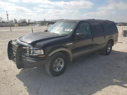 Salvage cars for sale at New Braunfels, TX auction: 2001 Ford Excursion Limited