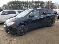 Salvage cars for sale at North Billerica, MA auction: 2012 Nissan Quest S