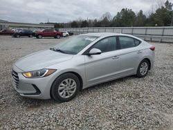 Salvage cars for sale at Memphis, TN auction: 2018 Hyundai Elantra SE