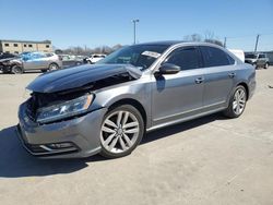 Salvage cars for sale at Wilmer, TX auction: 2017 Volkswagen Passat SE