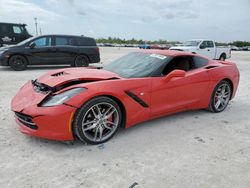 Salvage cars for sale at Arcadia, FL auction: 2016 Chevrolet Corvette Stingray Z51 2LT