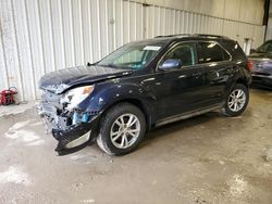 Salvage cars for sale at Franklin, WI auction: 2016 Chevrolet Equinox LT