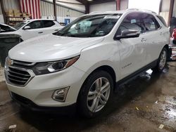 Salvage cars for sale at West Mifflin, PA auction: 2019 Chevrolet Equinox Premier