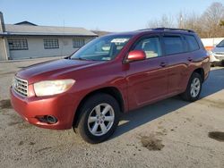 Salvage cars for sale at Grantville, PA auction: 2009 Toyota Highlander