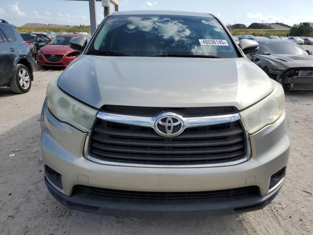 2014 Toyota Highlander LE