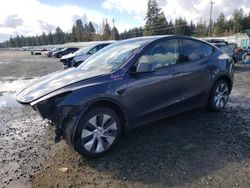 Salvage cars for sale at Graham, WA auction: 2022 Tesla Model Y