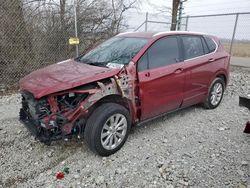 Salvage cars for sale at Cicero, IN auction: 2017 Buick Envision Essence