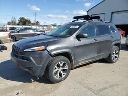 Salvage cars for sale at Nampa, ID auction: 2015 Jeep Cherokee Trailhawk