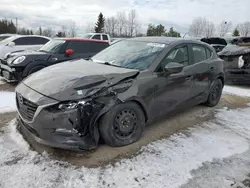 Mazda salvage cars for sale: 2015 Mazda 3 Touring