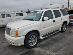 Salvage cars for sale at Sun Valley, CA auction: 2004 Cadillac Escalade Luxury