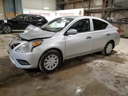 Salvage cars for sale at Eldridge, IA auction: 2016 Nissan Versa S