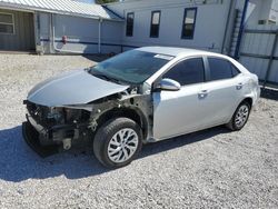 2018 Toyota Corolla L en venta en Prairie Grove, AR