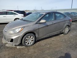 Salvage cars for sale from Copart Ottawa, ON: 2013 Hyundai Accent GLS