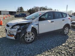 Salvage cars for sale at Mebane, NC auction: 2016 Ford Escape S