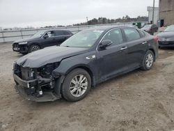 Salvage cars for sale at Fredericksburg, VA auction: 2017 KIA Optima LX