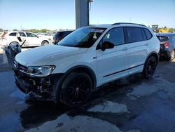 Salvage cars for sale at West Palm Beach, FL auction: 2021 Volkswagen Tiguan SE