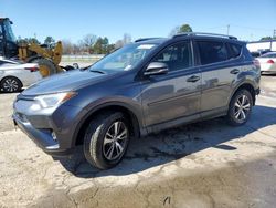 Salvage cars for sale at Shreveport, LA auction: 2017 Toyota Rav4 XLE